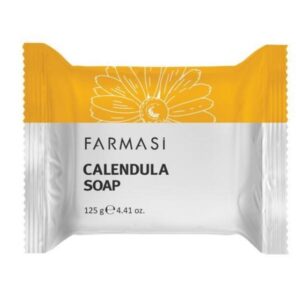 Jabón de Caléndula (125gr) | Farmasi | Barra de jabón para Piel Seca y Sensible