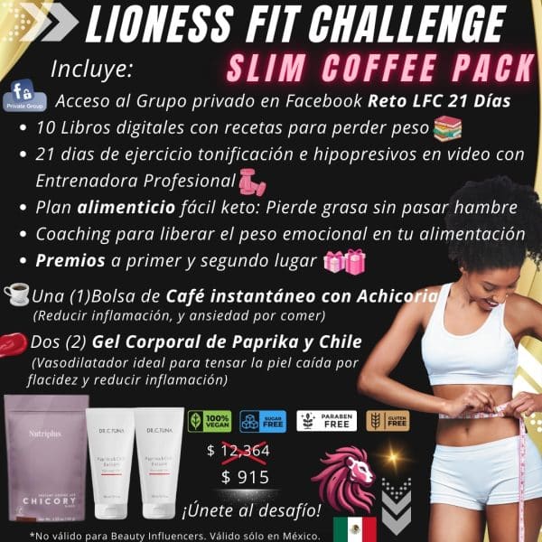 Lioness Fit Challenge Slim Coffe Pack